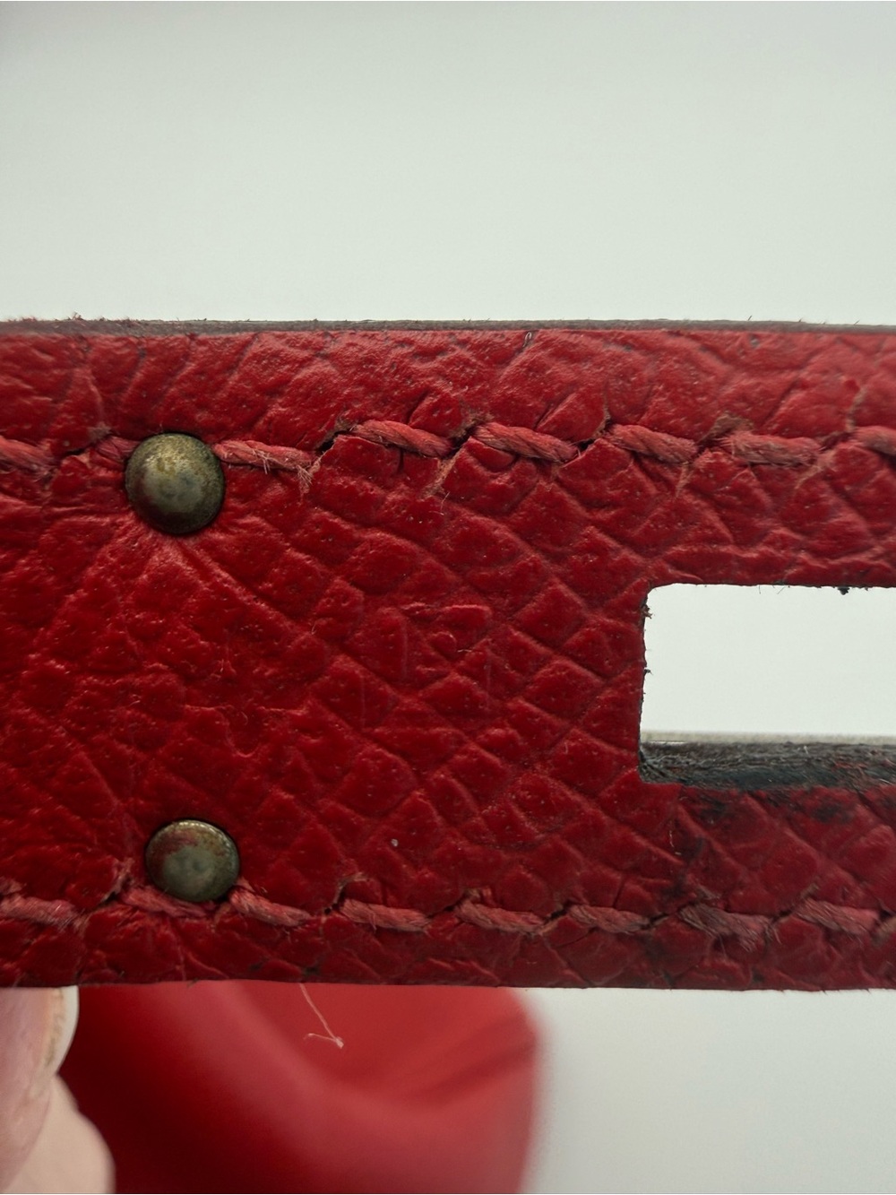 Hermes Birkin 35 2012 (P in Square) with box, dust bag, and rain jacket - Picture 15 of 15